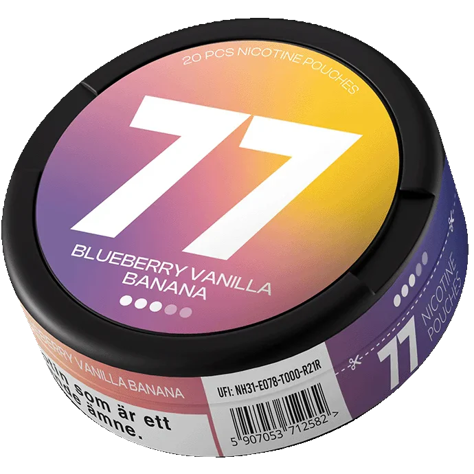 77 Blueberry Vanilla Banana Side
