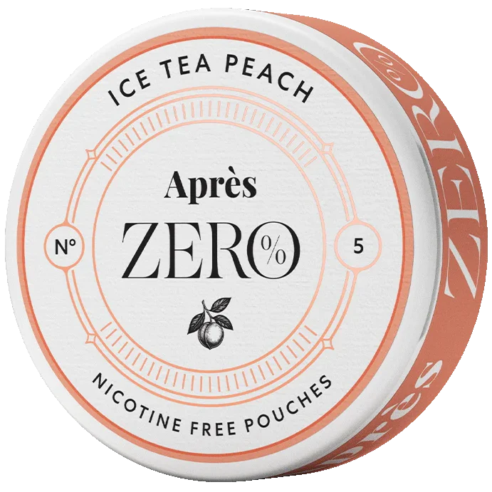 Après Zero Ice Tea Peach Side
