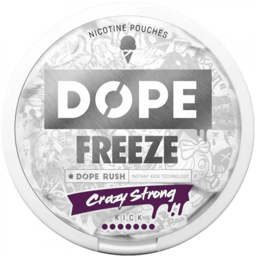 DOPE Freeze Crazy Strong ShopSnus