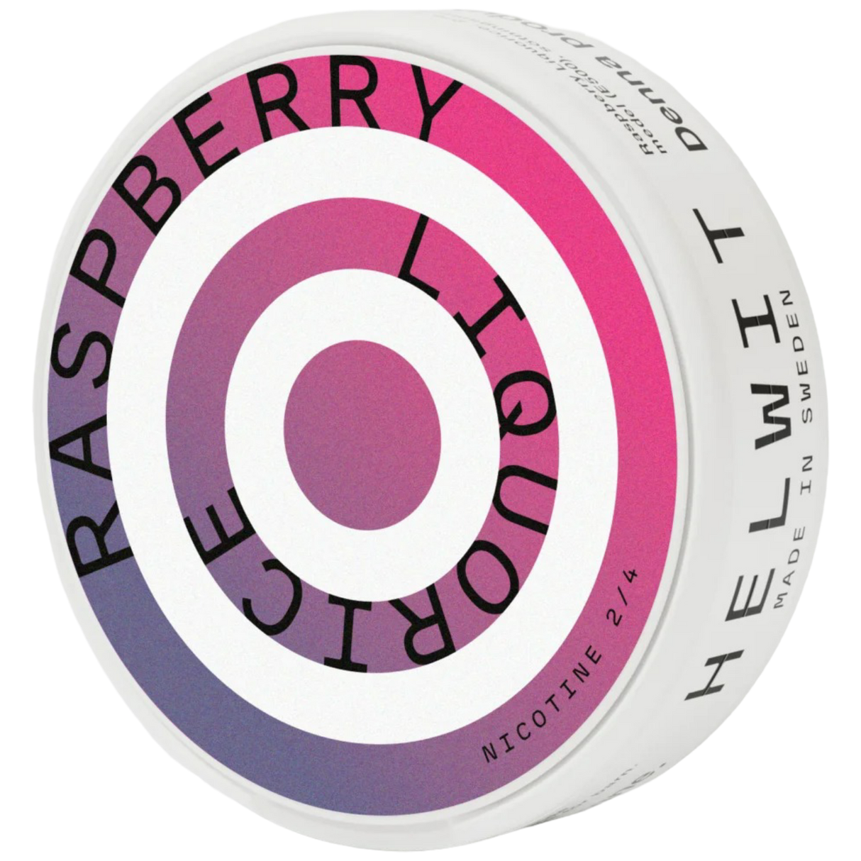 Helwit Raspberry Liquorice Side