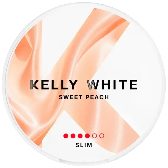 Kelly White Sweet Peach Strong ShopSnus