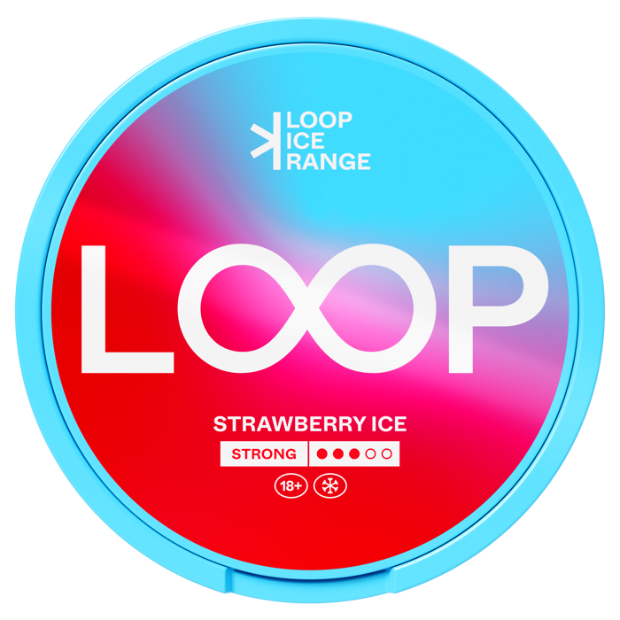 LOOP Strawberry Ice Strong ShopSnus