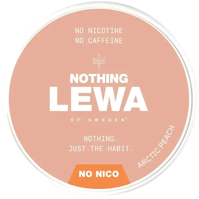 Lewa Nothing Arctic Peach No Nico ShopSnus