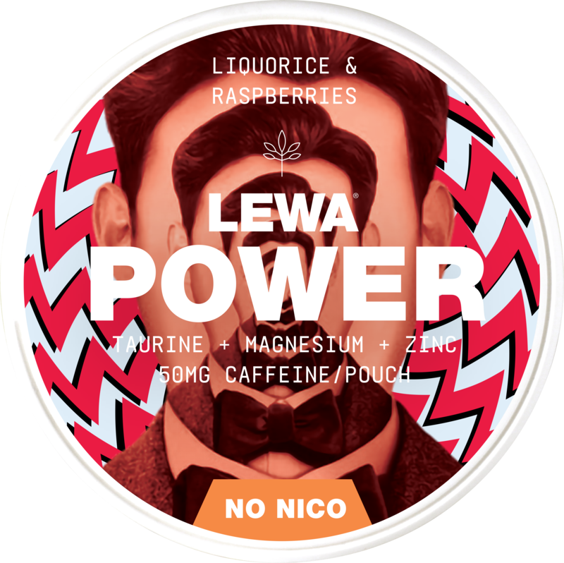 Lewa Power Liquorice Raspberries ShopSnus