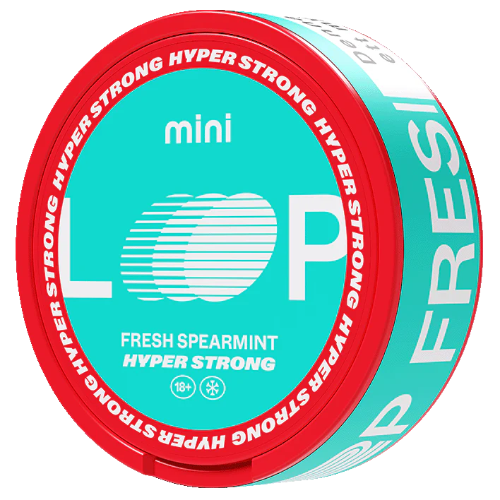 LOOP Fresh Spearmint Mini Hyper Strong Side