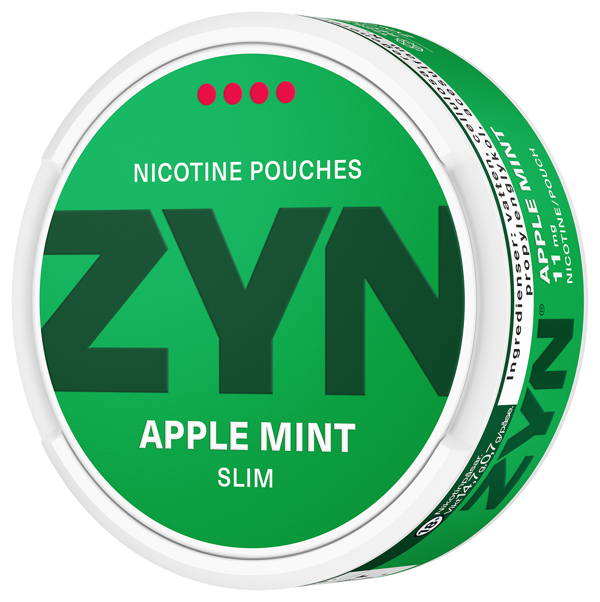 Zyn Apple Mint Slim Extra Strong