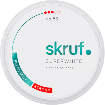 skruf no53 superwhite fresh mint