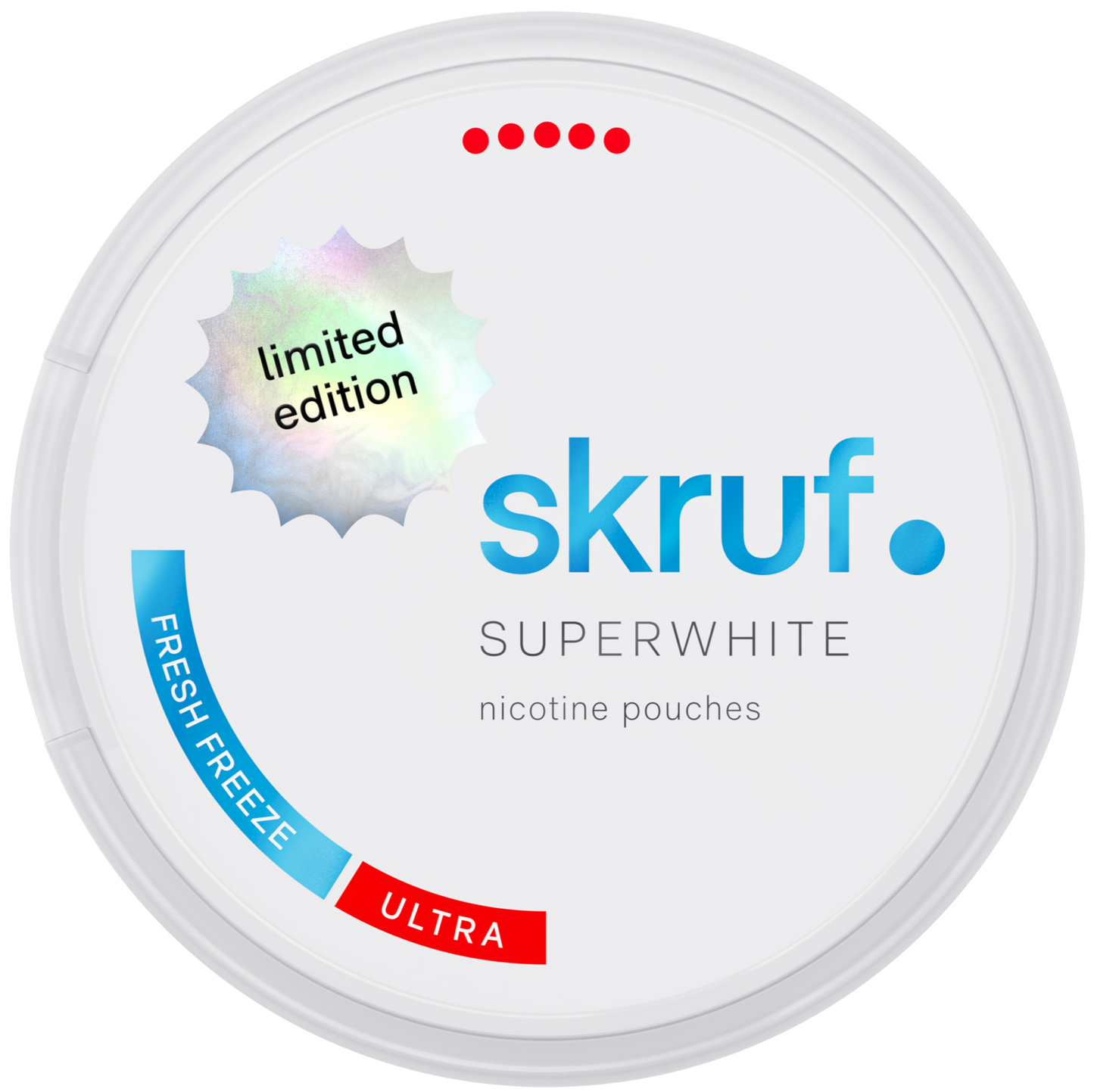 Skruf Superwhite Fresh Freeze Ultra Strong
