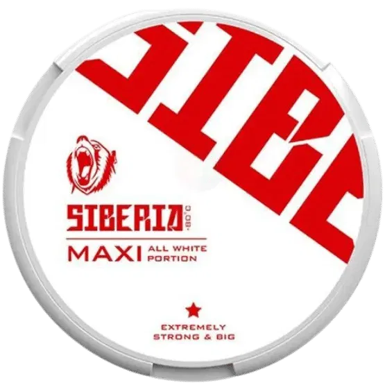 Siberia Maxi All White Portion ShopSnus
