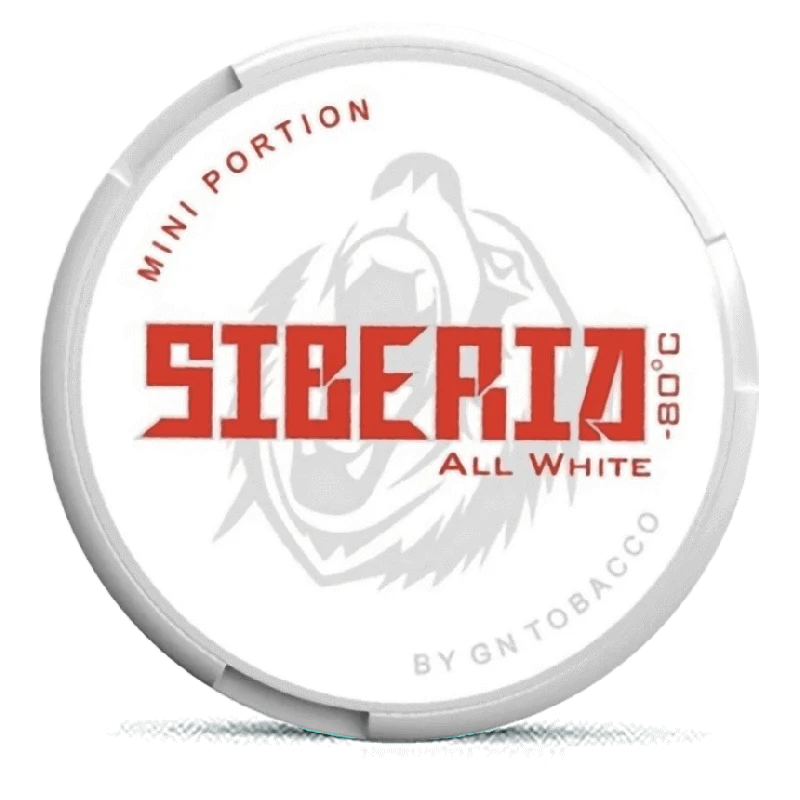 Siberia Mini All White Portion ShopSnus