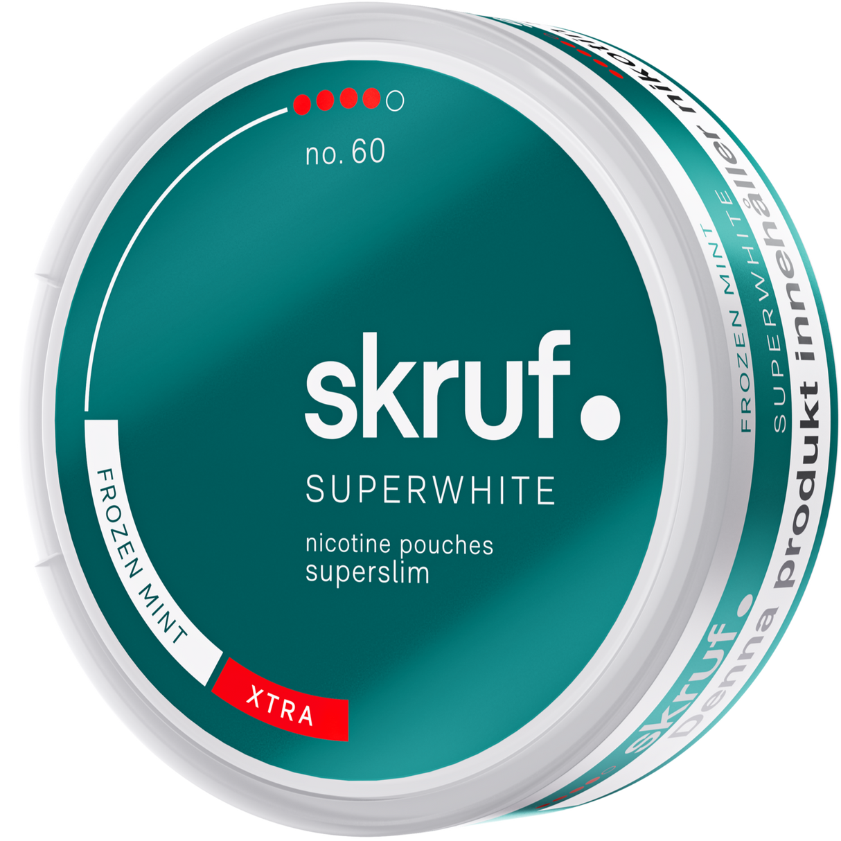 Skruf Superwhite Frozen Mint No.60 Side
