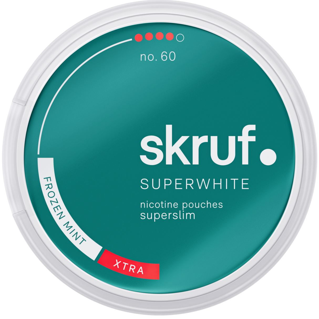 Skruf Superwhite Frozen Mint No.60 ShopSnus