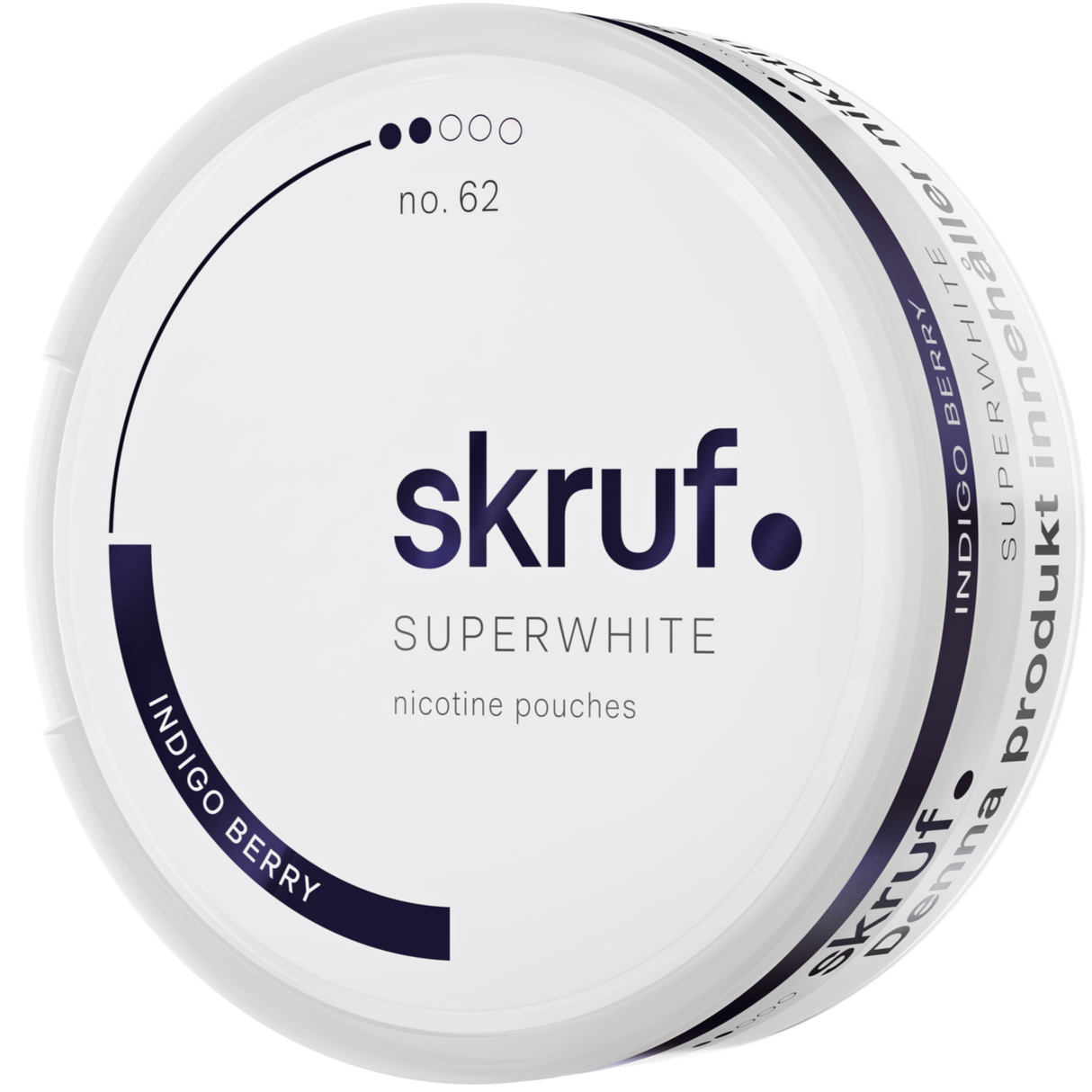 Skruf Superwhite Indigo No.62 Side