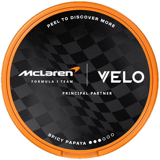 VELO McLaren Spicy Papaya Limited Edition ShopSnus