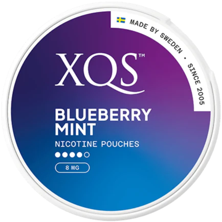 XQS Blueberry Mint Strong Side