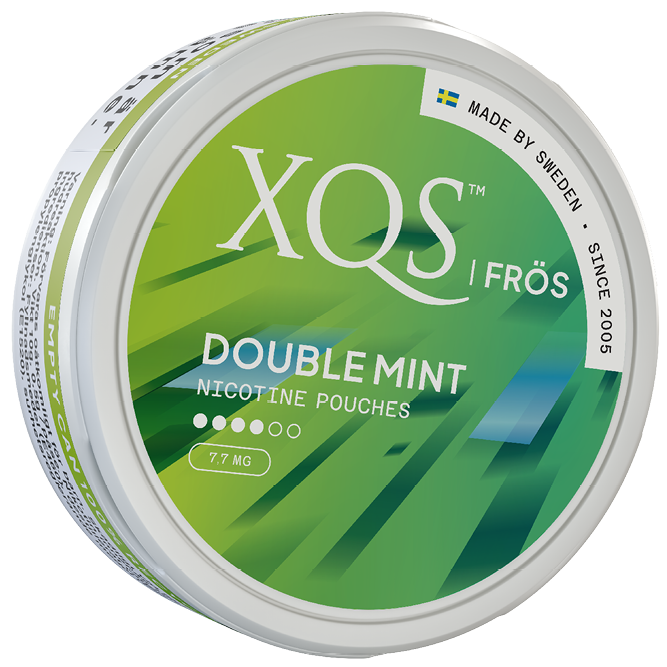 XQS Frös Double Mint 7,7mg Side