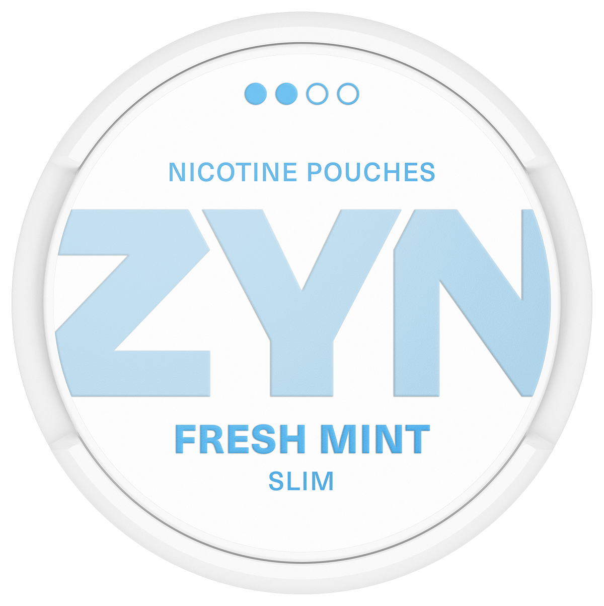 ZYN Cool Mint Slim S2 (Fresh Mint) Side