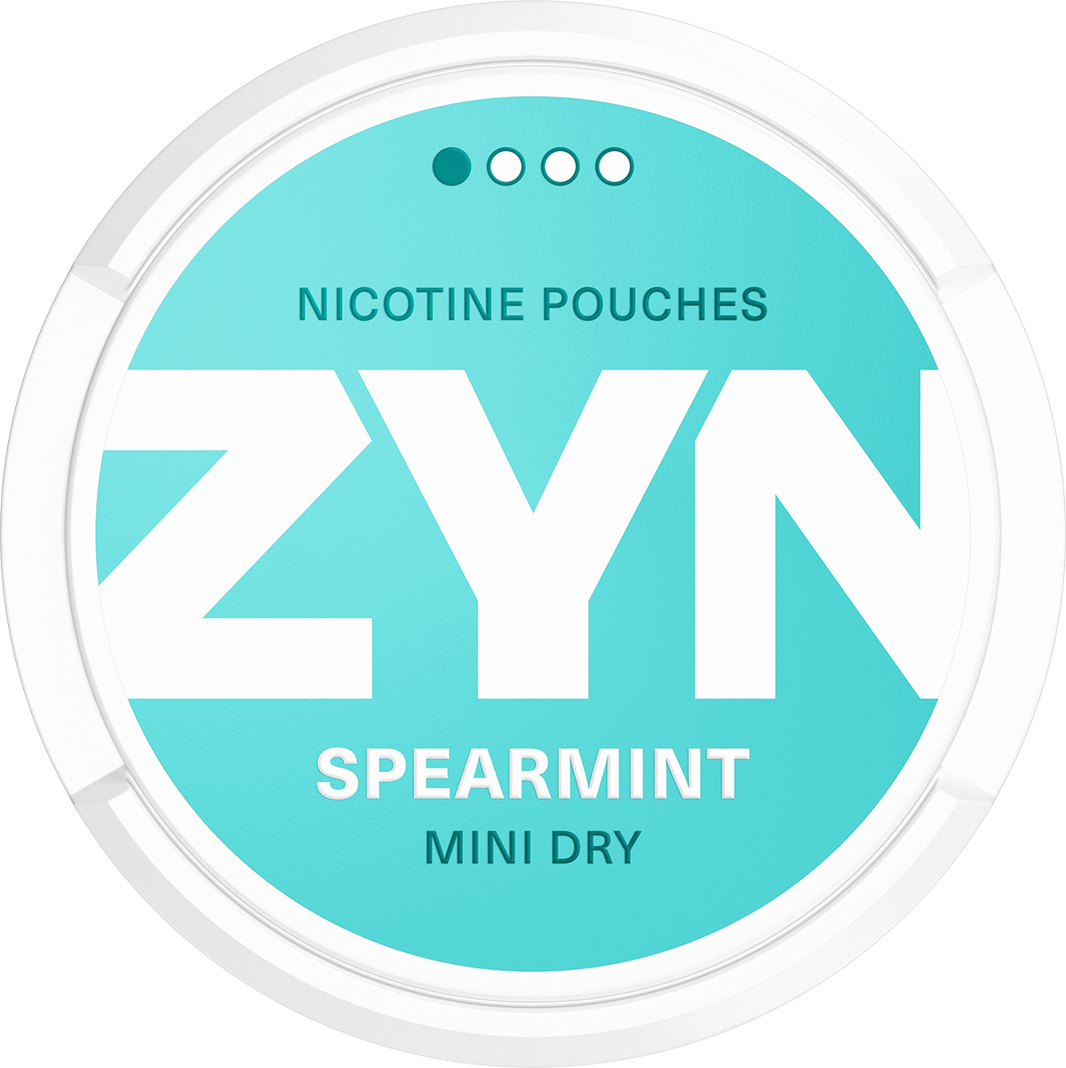 ZYN Spearmint Mini S1 Side