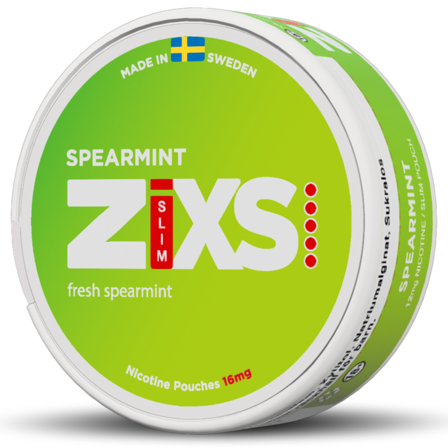 Zixs Spearmint Slim Side