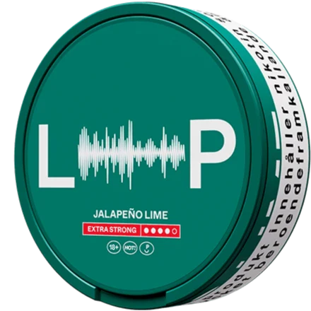 LOOP Jalapeno Lime Extra Strong Side
