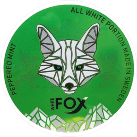 White Fox Peppered Mint ShopSnus