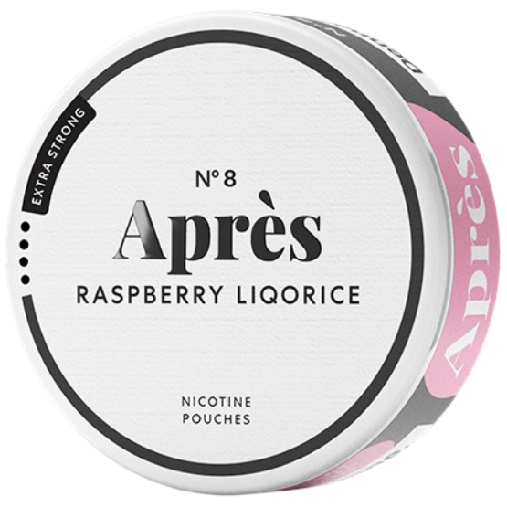 Après Raspberry Liqorice Extra Strong Side