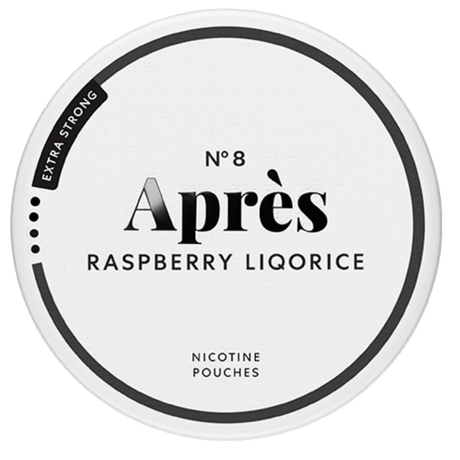 Après Raspberry Liqorice Extra Strong ShopSnus