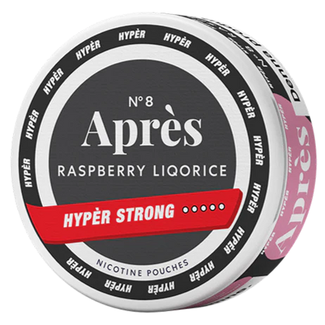Après Raspberry Liqorice Hyper Strong Side
