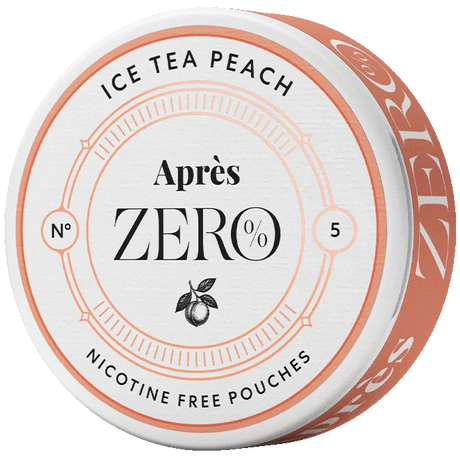 Après Zero Ice Tea Peach Side