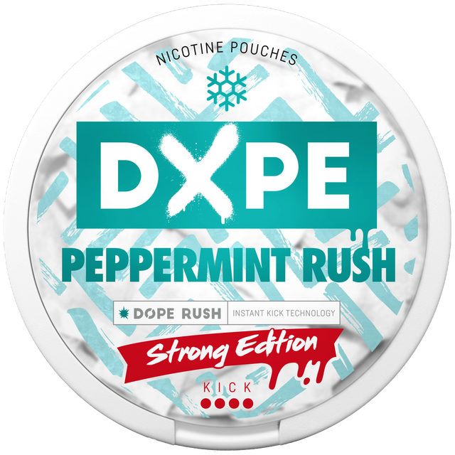 DOPE Peppermint Rush Strong ShopSnus