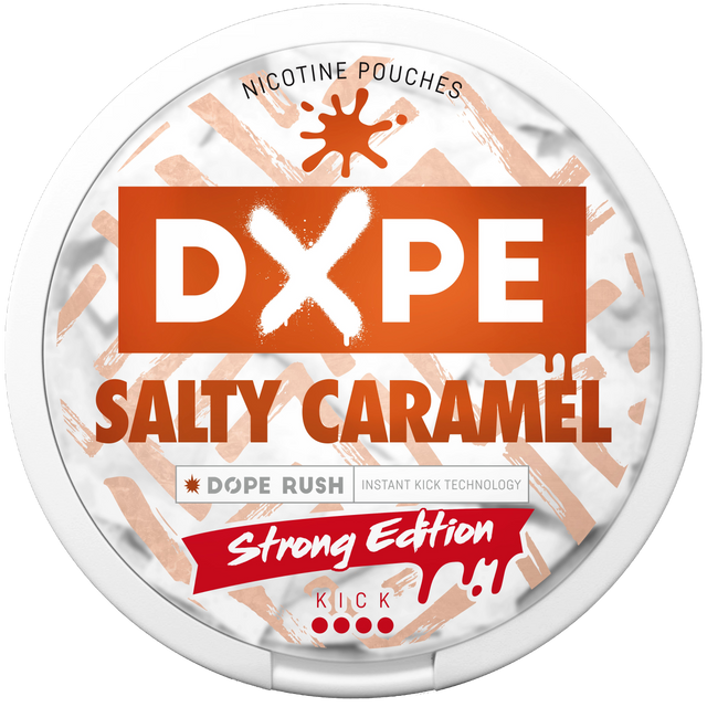 DOPE Salty Caramel Strong ShopSnus