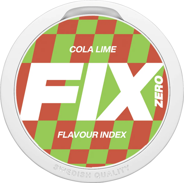 FIX Zero Cola Lime ShopSnus