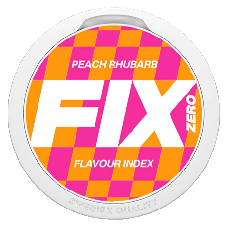 FIX Zero Peach Rubarb ShopSnus