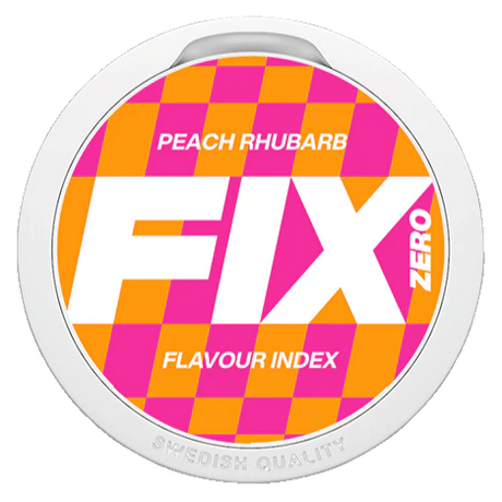 FIX Zero Peach Rubarb ShopSnus