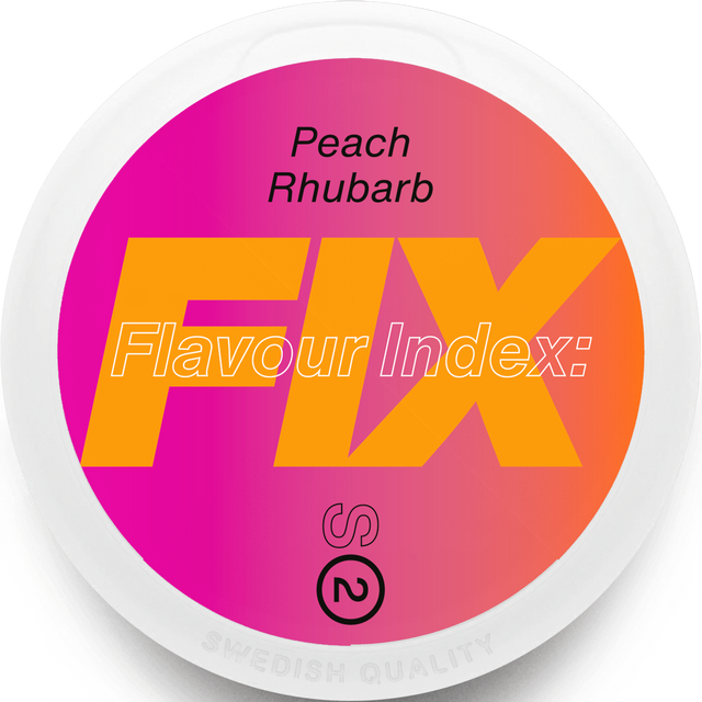 Fix Peach Rhubarb ShopSnus