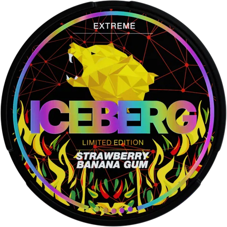 Iceberg Strawberry Banana Gum ShopSnus