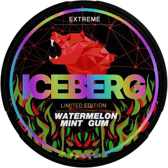 Iceberg Watermelon Mint Gum ShopSnus