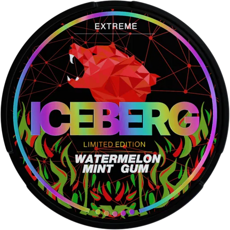 Iceberg Watermelon Mint Gum ShopSnus