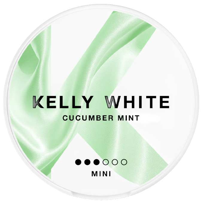 Kelly white Cucumber Mint Mini ShopSnus