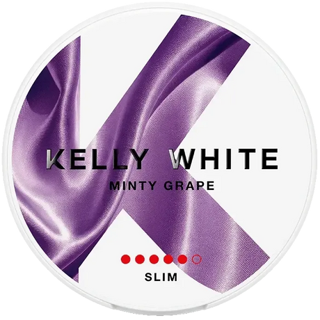 Kelly White Minty Grape Slim ShopSnus