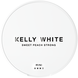 Kelly White Sweet Peach Mini ShopSnus