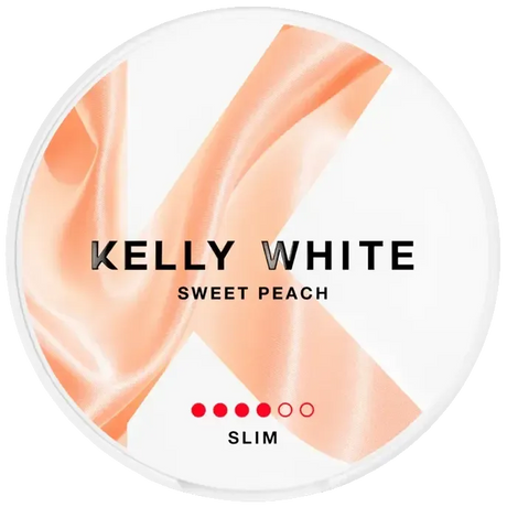Kelly White Sweet Peach Strong ShopSnus