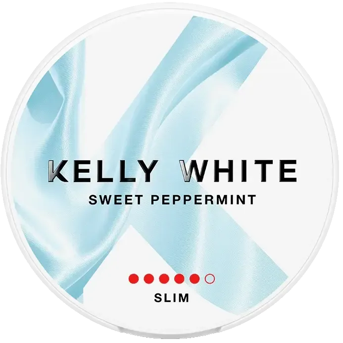 Kelly White Sweet Peppermint  Slim ShopSnus