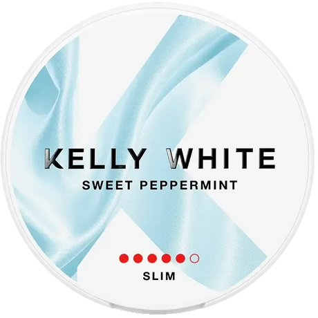 Kelly White Sweet Peppermint  Slim ShopSnus