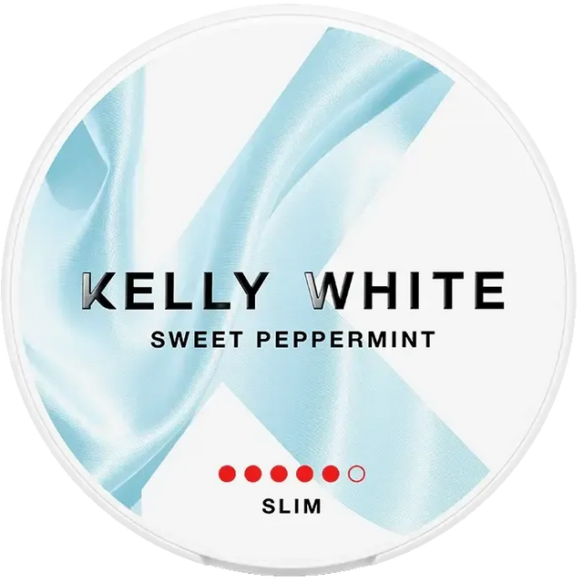 Kelly White Sweet Peppermint  Slim ShopSnus