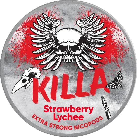 Killa Strawberry Lychee Side