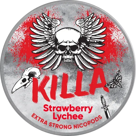 Killa Strawberry Lychee Side