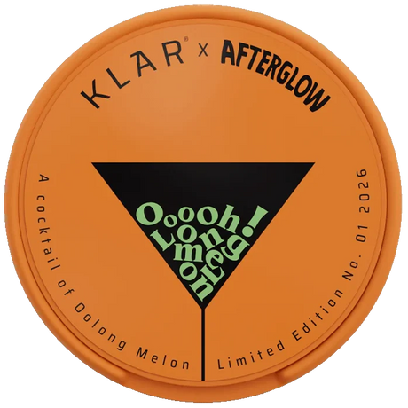 Klar Afterglow Edition Oolong Melon Mini Regular ShopSnus