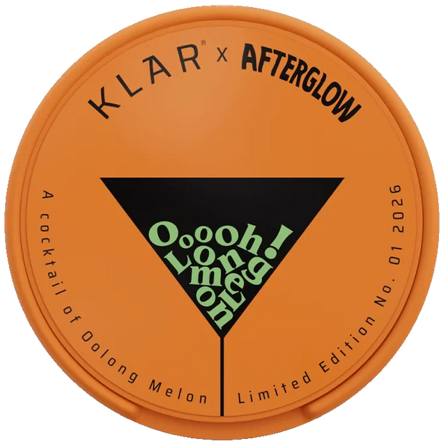 Klar Afterglow Edition Oolong Melon Mini Regular ShopSnus