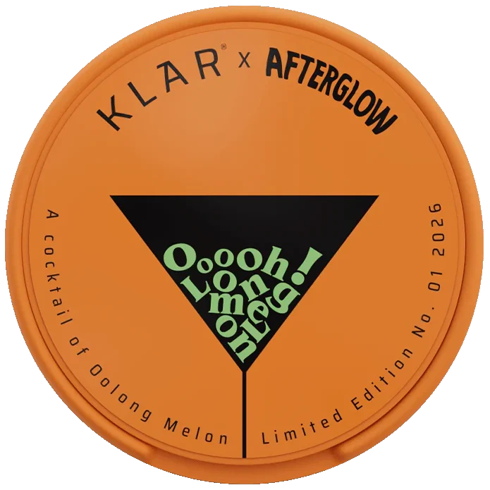 Klar Afterglow Edition Oolong Melon Mini Extra Strong ShopSnus